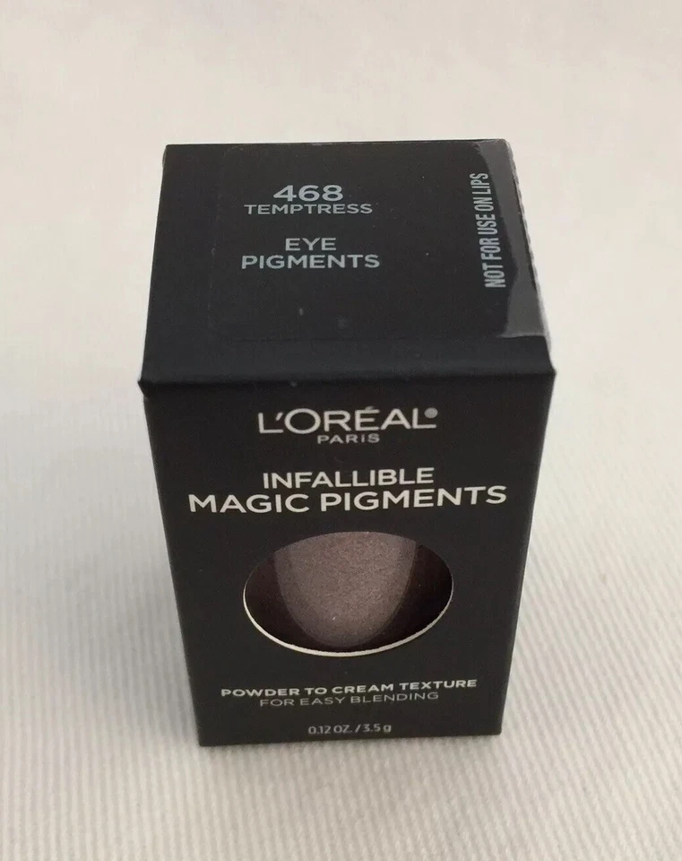 3 Lot L'oreal Infallible Magic Eye Pigments TEMPTRESS 468 Powder To Cream - Image 2 of 2