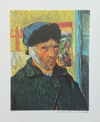 Vincent Van Gogh SELF PORTRAIT WITH BANDAGED EAR Estate