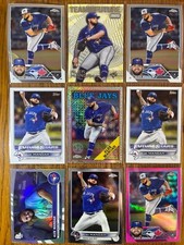 Alek Manoah, Topps Chrome, Pink, Anniversary MOJO[1], Big League Rainbow Foil