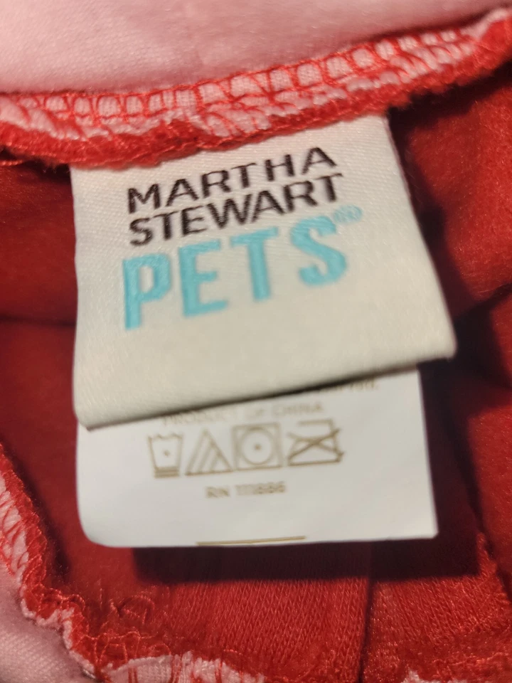 Красное испорченное флис для большой собаки Martha Stewart Pets - Изображение 4 из 4