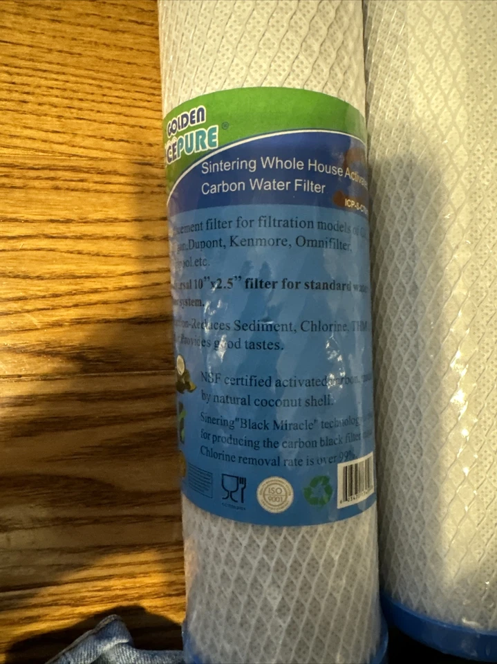 3- ICP-S-CTO10 Whole House Sintering Activated Carbon Water Filter Icepure - Image 2 of 3