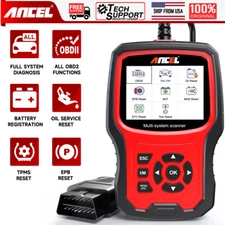 ANCEL VD700-US Auto Full System OBD2 Diagnostic Scanner Tool EPB ABS TPMS Reset