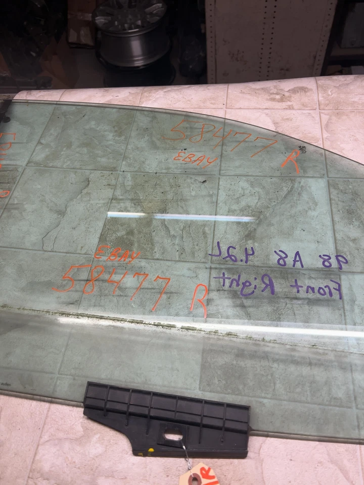 AUDI A8 1997-1999 lado pasajero puerta delantera derecha ventana cristal - opción aislante Foto 2 de 4