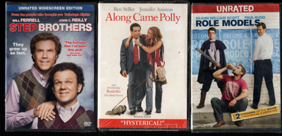 3 DVD Lot: Step Brothers - Role Models - Along Came Polly | eBay