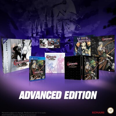 Castlevania Advance Collection Steelbook Advanced Edition (PS4 