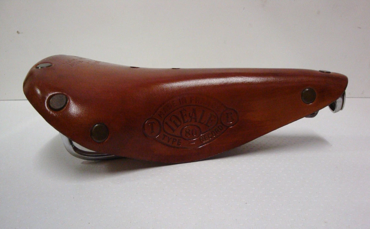 Selle De Vélo Idéale 88 - Pour Herse Singer Routens Peugeot, Cuir, Fabrication France, Neuf