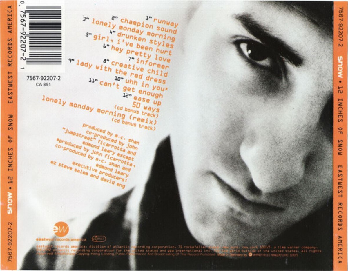 SNOW 12 Inches Of Snow Informer LPレコード