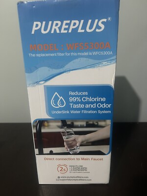 Pure plus Model: WFS5300A Under Sink Water Filtration System Replacement Filter