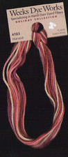 Weeks Dye Works Hand Dyed Floss 4103 HARVEST REDS 5 yd Cross Stitch Needlepoint