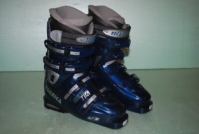 TECHNICA AVS INNOTEC TI6 BLUE SKI BOOTS SIZE 5N/23.0