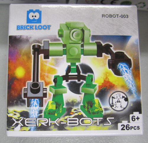 Brick Loot Exclusive Xerk Bots - 5 Total (127 pieces) - Picture 6 of 10