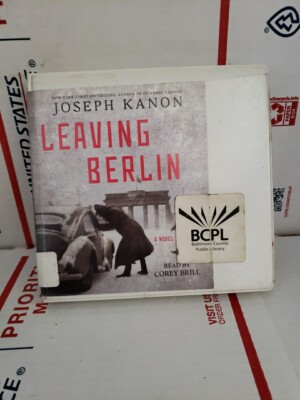 Leaving Berlin: A Novel - Audio CD By Kanon, Joseph Unabridged ~ #194