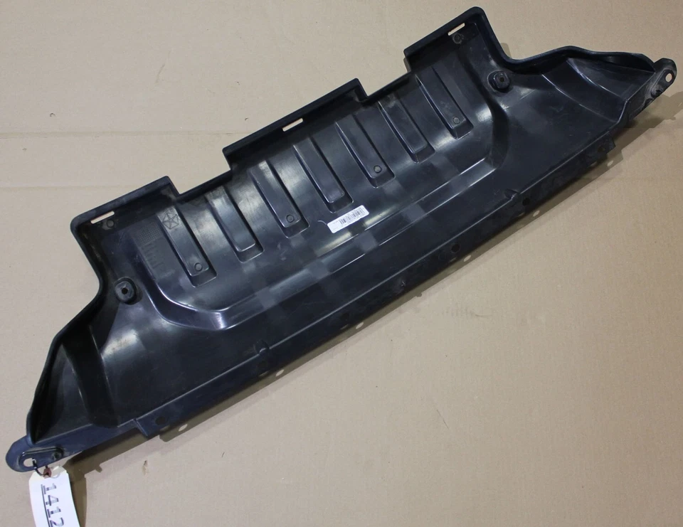 OEM Jeep 18-24 Wrangler JL Front Bumper Air Dam OE Plastic Skid Plate 6BU42RXFAB - Image 2 of 4
