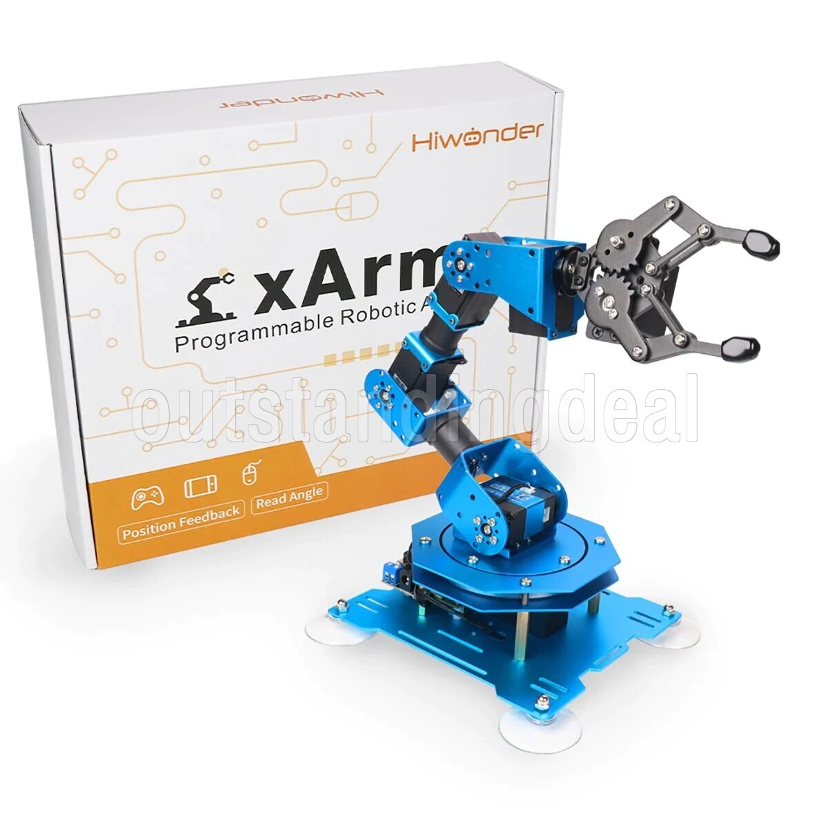 【UNOA 】Arm foundation Amazon.com: LewanSoul Robotic Arm 6DOF Robot Arm Kit with