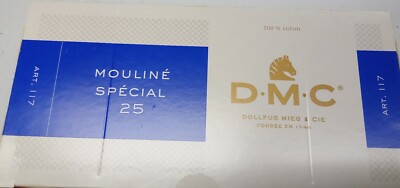 (Titanium) - DMC Light Effects Polyster Embroidery Floss, 8.7-Yard, 117-3840