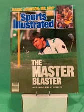 Sports Illustrated April 17, 1989 The Master Blaster Nick Faldo Wins At Augusta