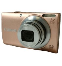 Canon PowerShot A4000 IS 15.1MP Digital Camera Pink