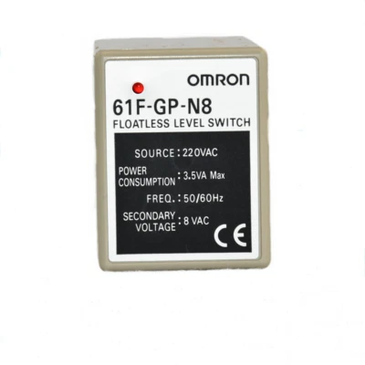 OMRON 61F-GP-N8 PLC Floatless Level Switch 220VAC New⊕IK