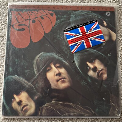 THE BEATLES - RUBBER SOUL -Mobile Fidelity MFSL 1-106 -1984 -EX Vinyl LP w/ Hype