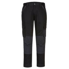 Portwest LP402 Ladies Stretch Slim Fit Trade Pants with Knee Pad Pockets 50+ UPF