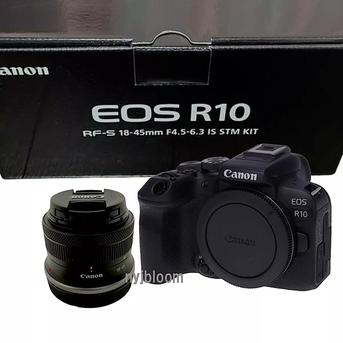 Canon EOS R10 Mirrorless Camera with RF-S 18-45 f/4.5-6.3 IS STM