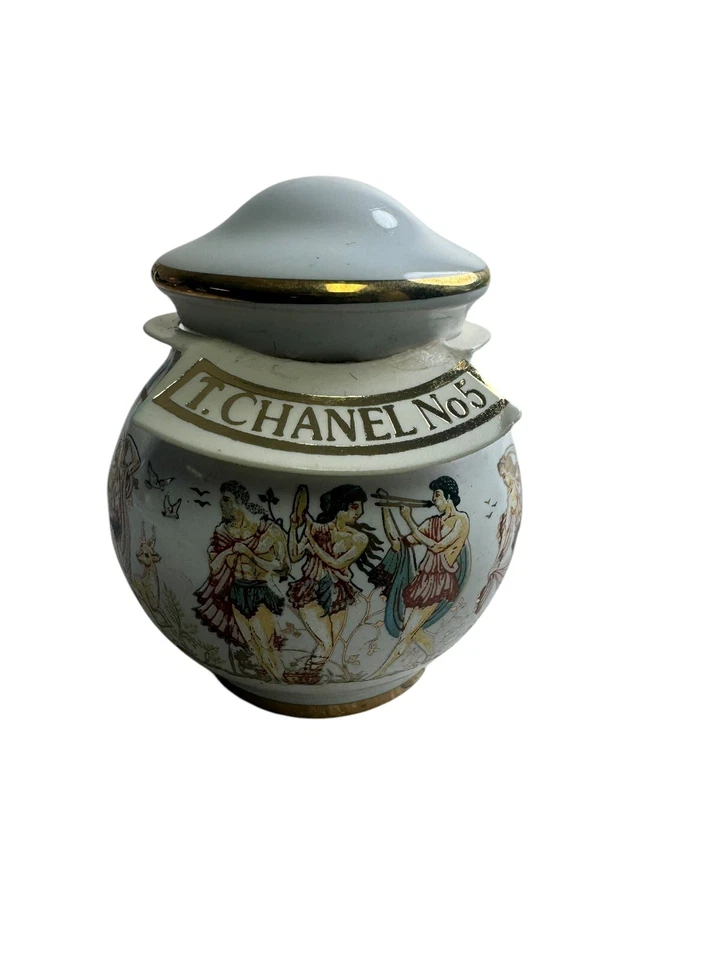 Dos Perfumes en Cerámica Sólido Perfume Botella Baratija Tarro T. Chanel Nº 5,T.Anais Foto 2 de 4