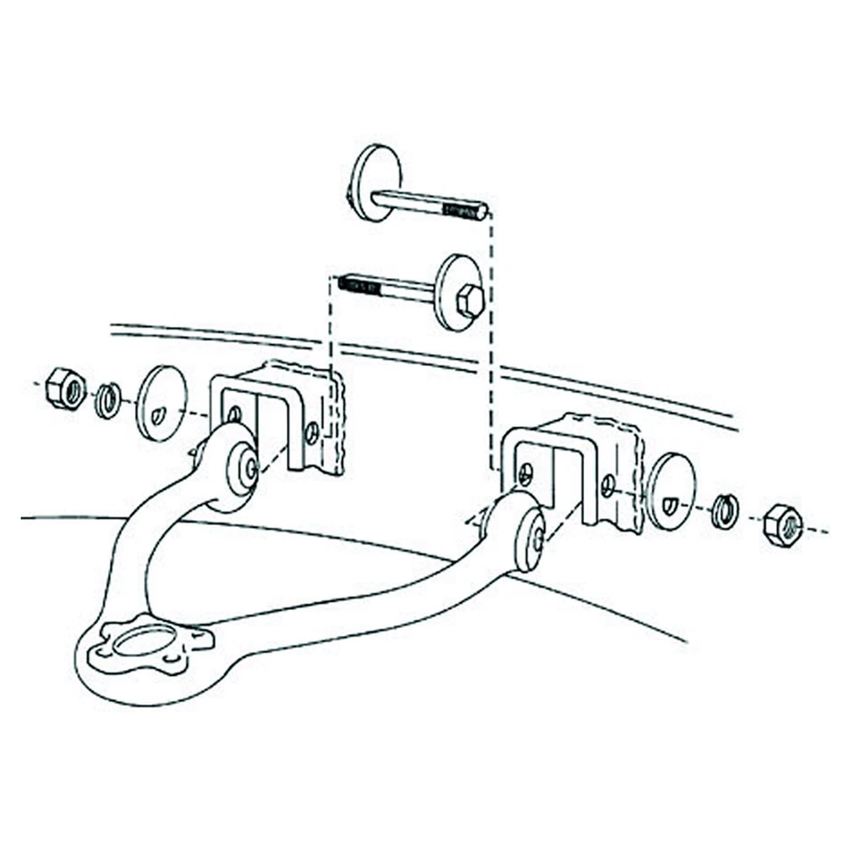Front Alignment Caster & Camber Cam Bolt Kit for 1987-2005 Chevy GMC Truck & Van - Image 3 of 3
