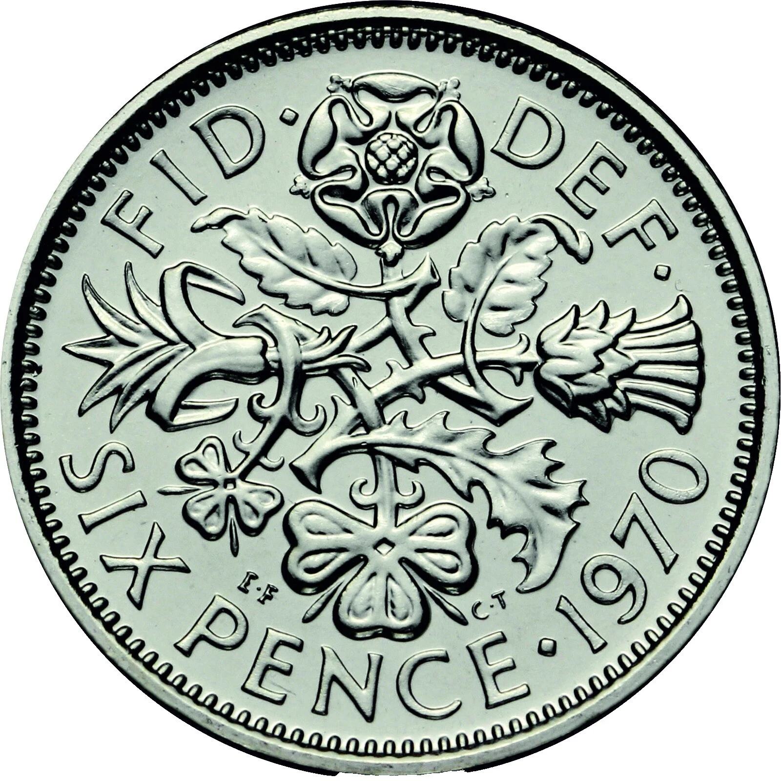 1970 Monedas del Reino Unido