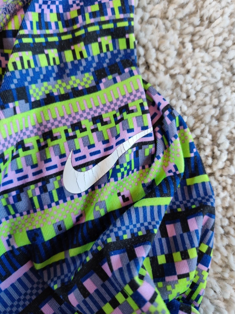 nike women's pro hyperwarm engineered print hoodie