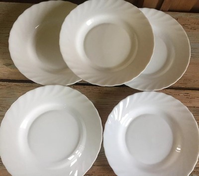 Arcopal France 5 Piatti Fondi Serie Trianon Microonde Lavastoviglie Piatto  | eBay