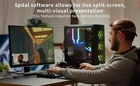 4k/1080p Webcam Streaming with Microphone for Desktop Computer Software USB LOT