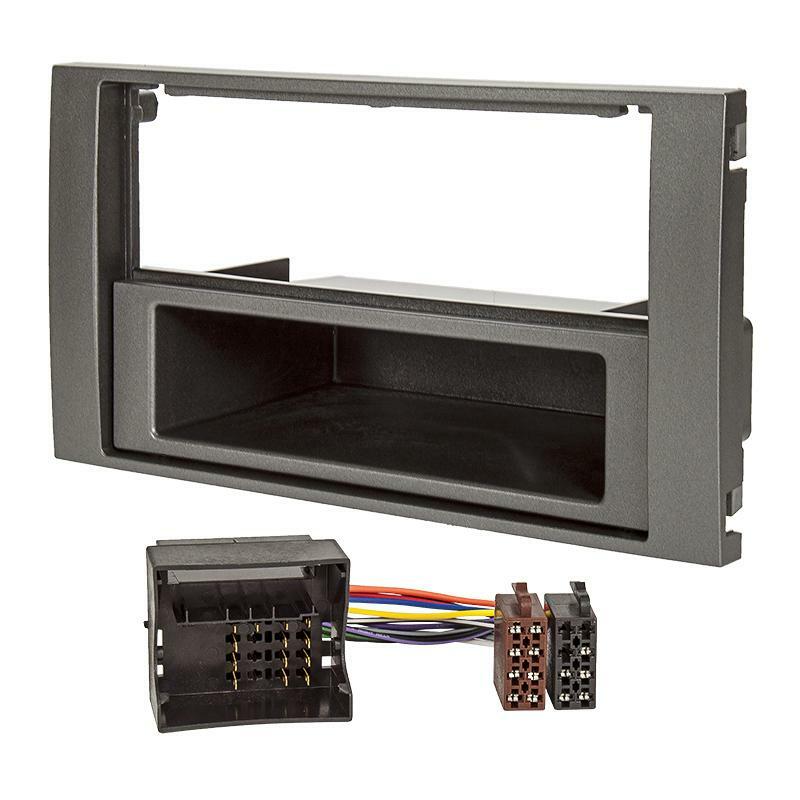 Radioblende 2-DIN Schwarz Ford Focus C-Max Fiesta Fusion Kuga S-Max Transit