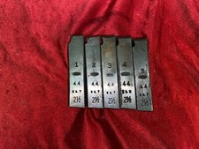 Genuine Oster Symbol 44 NPT High Speed Steel Pipe Threading Dies 2 1/2" 10301