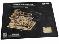 ROKR Marble Parkour Marble Run 3D Wooden Puzzle LG501 New Sealed
