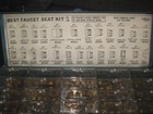 vintage best plumbing specialties box of the most popular brass seats — photo 2