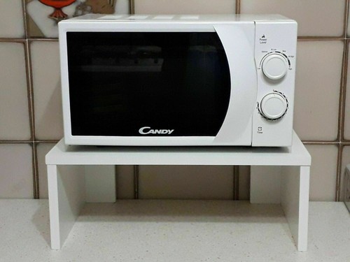 MOBILE RIALZO FORNO MICROONDE A MISURA PORTA TV MONITORE VCR DVD ALTRI  COLORI | eBay