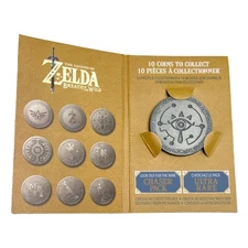 The Legend of Zelda Breath Wild Collectible Coin - Sheikah Eye - Rare