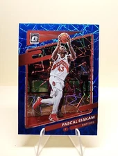 2021-22 Panini Donruss Optic - Blue Velocity Prizm #123 Pascal Siakam