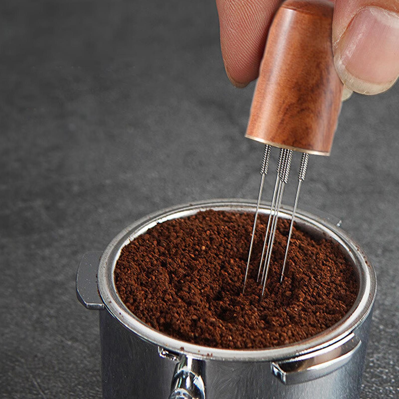 1x Espresso Distribution Tool Coffee Distributor Tool Portable Espresso Stirrer