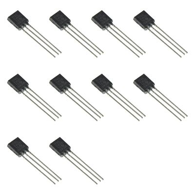 10 PCS MCP1700 LDO Linear Voltage Regulator Fixed 3.3V Output TO-92 Case