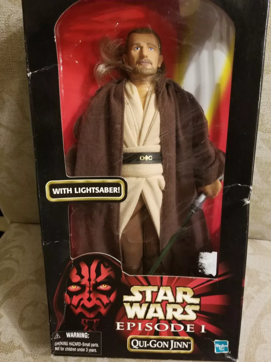 STAR WARS: Episode I The Black Series Qui-Gon Jinn, 6-inch : Toys & Games