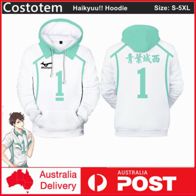 Haikyuu!! Aoba Johsai High School Oikawa Tooru Hoodie Cosplay - Foto 6