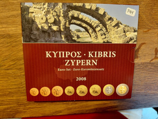 Zypern 1 Cent 2 Euro KMS 2008 im Bilster