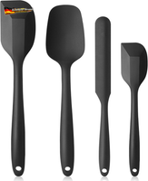 Silikon Kochspatel Set HitzebestäNdig Antihaft Flexibel Backen Kochen 6-Tlg