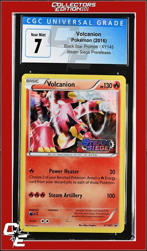 Volcanion graded CGC 7 for sale on eBay