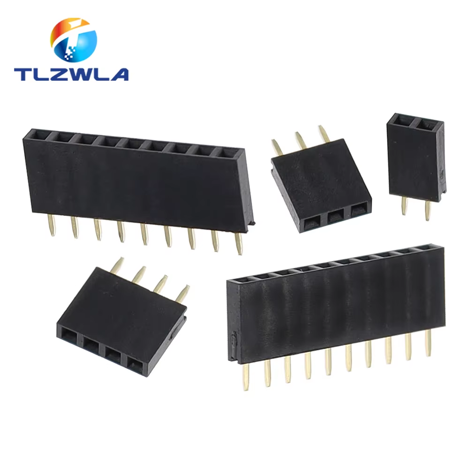 10pcs 2.54mm 2*20P Double Row Female PCB Stright Pitch Connector 2×20