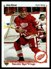 1990-91 Upper Deck Joey Kocur Rookie Detroit Red Wings #411