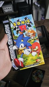 Sonic R Sega Saturn PAL Version Complete Excellent Condition