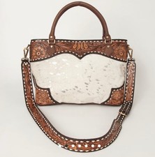 American Darling Cowhide Genuine leather handbag New With Tags