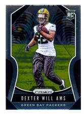 2019 Panini Prizm Dexter Williams RC #336 Rookie Card NFL Green Bay Packers. rookie card picture